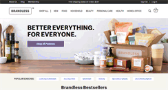 Desktop Screenshot of brandless.com